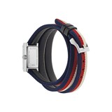 Gucci G-Frame Collection Red and Blue Strap Watch