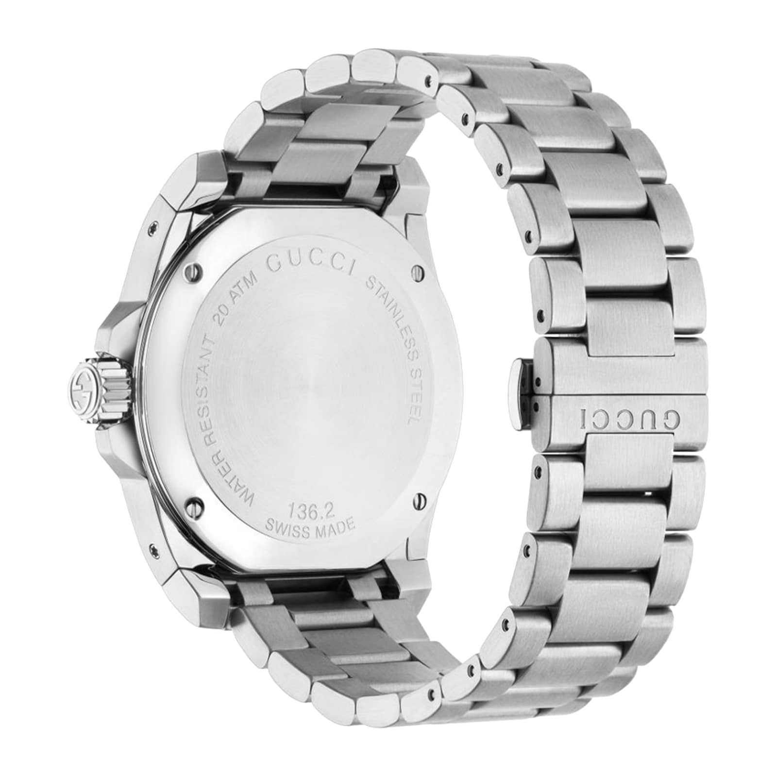 Gucci Gucci Dive Stainless Steel Quartz Watch YA136208A | Goldsmiths