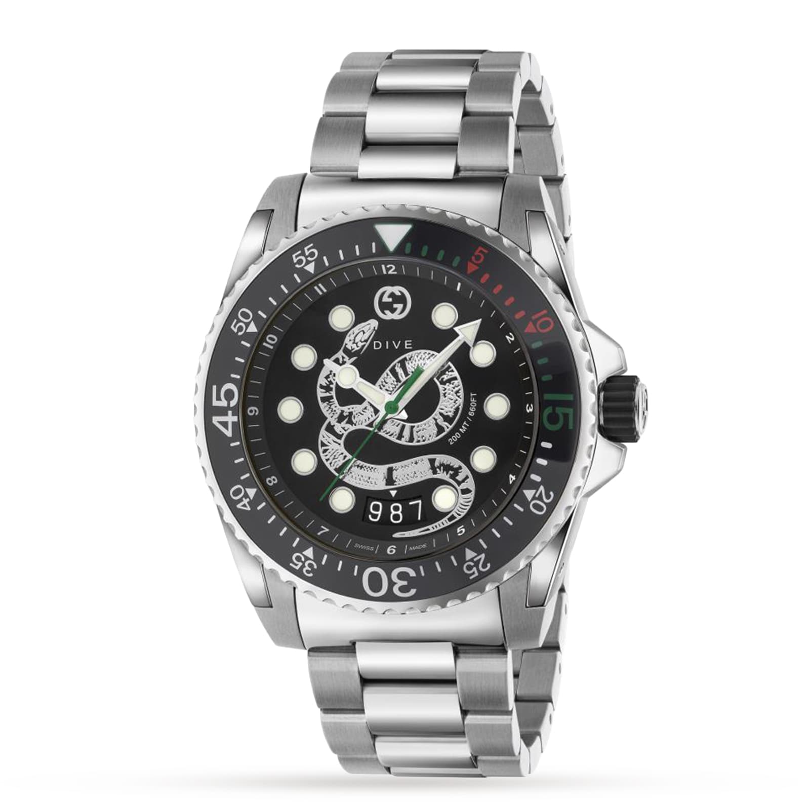 Click to view product details and reviews for Gucci Dive Watch 45mm.