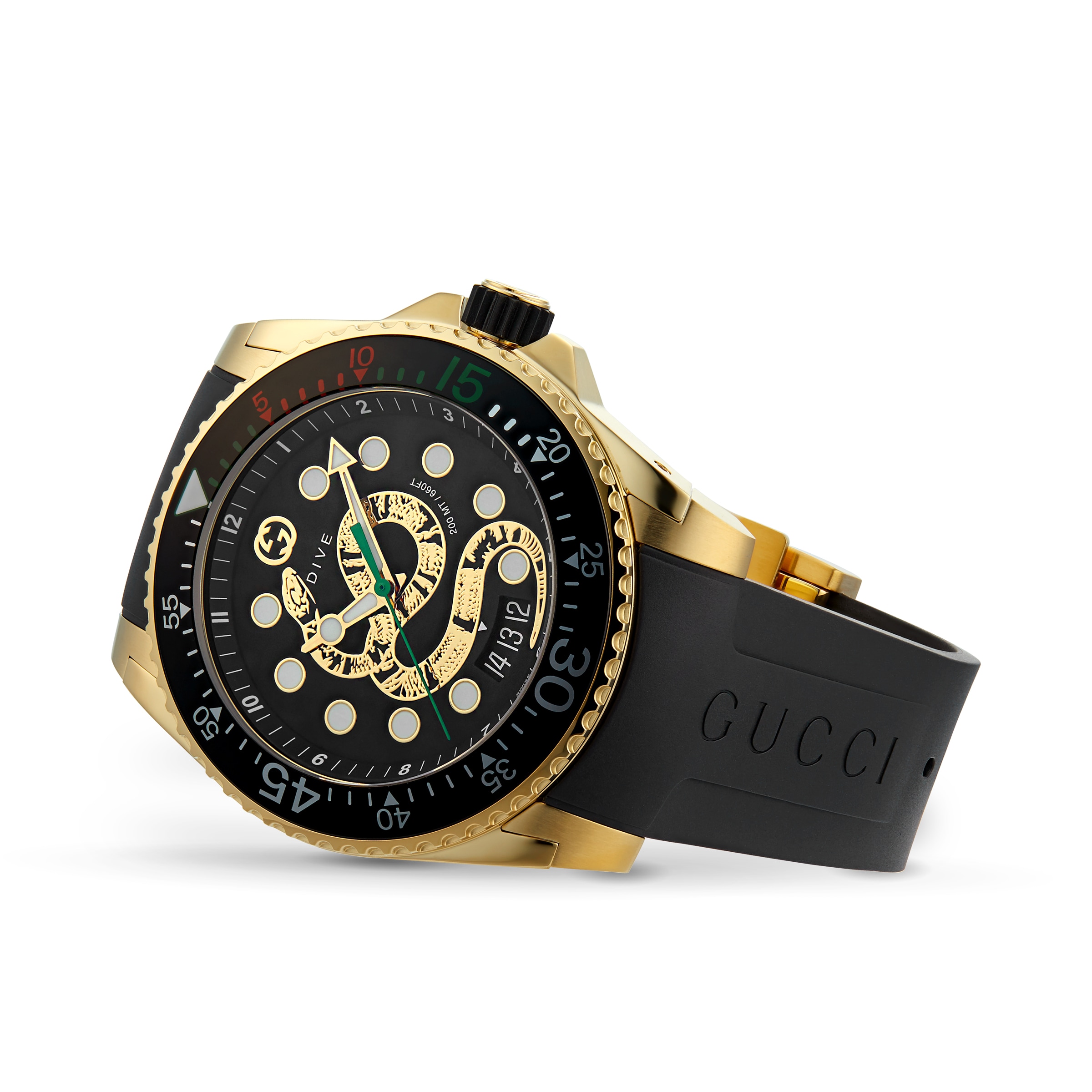 Gucci hot sale submariner watch