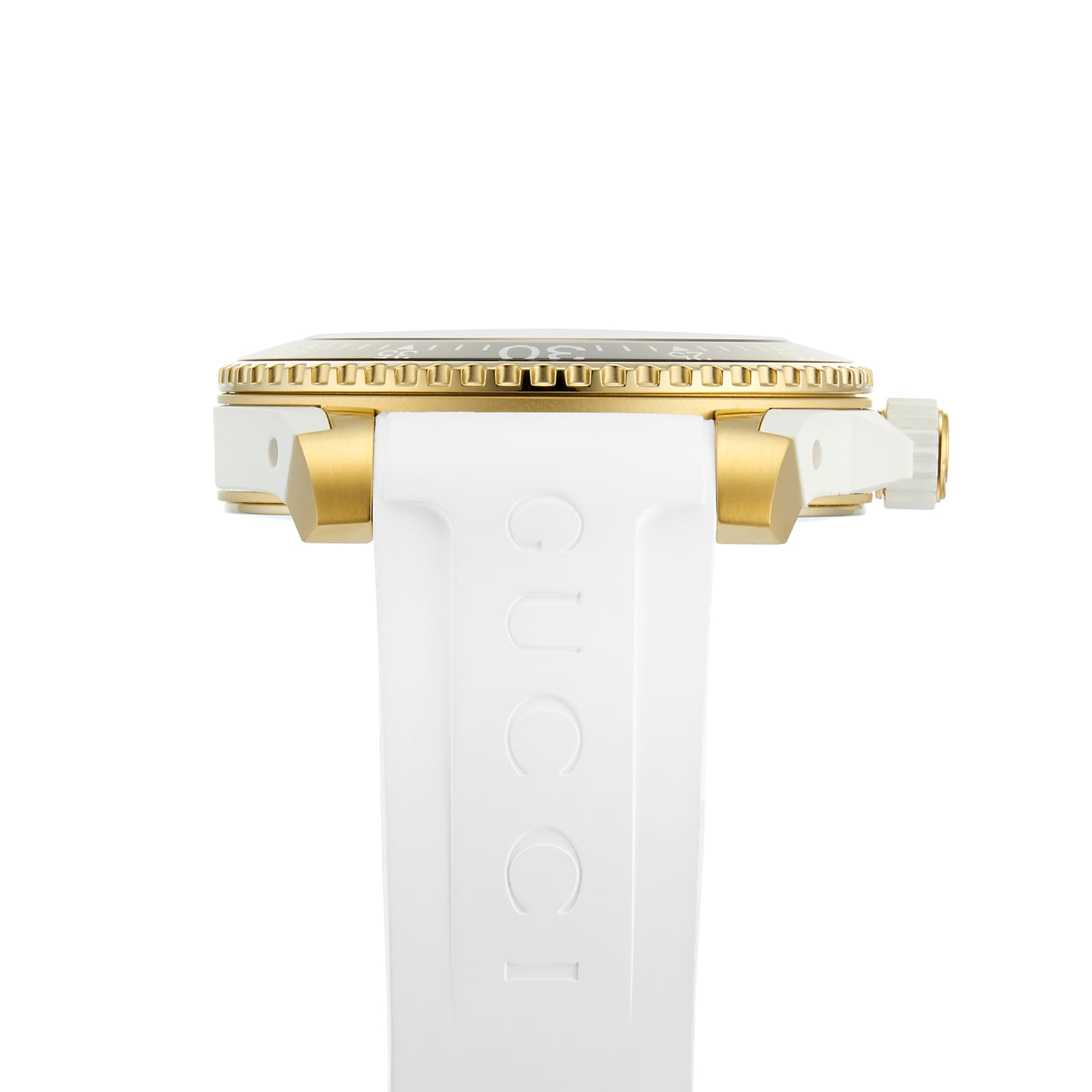 Gucci dive watch on sale gold