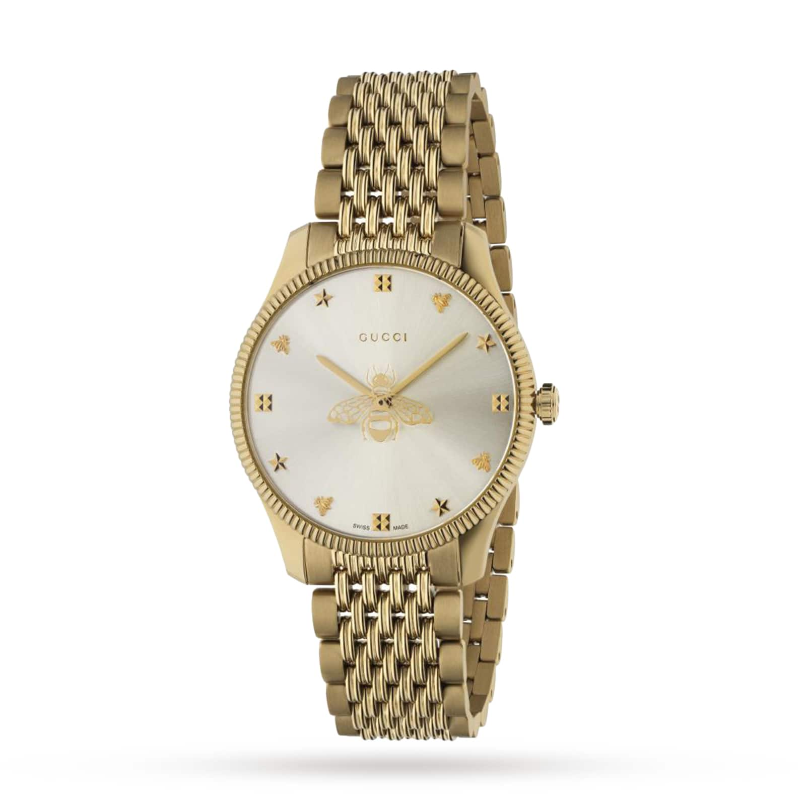 Silver gucci watch on sale women's