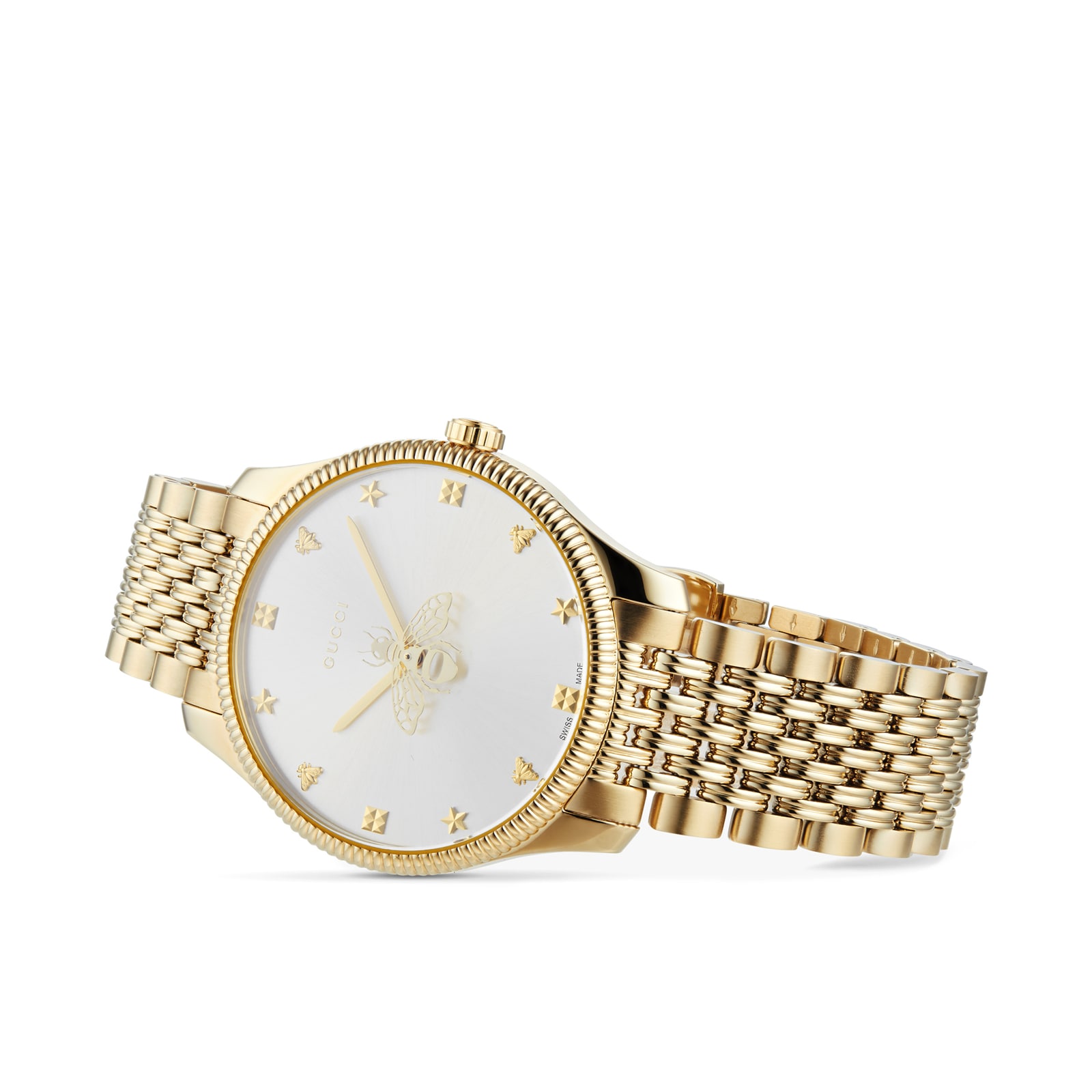 Gucci gold deals watch mens