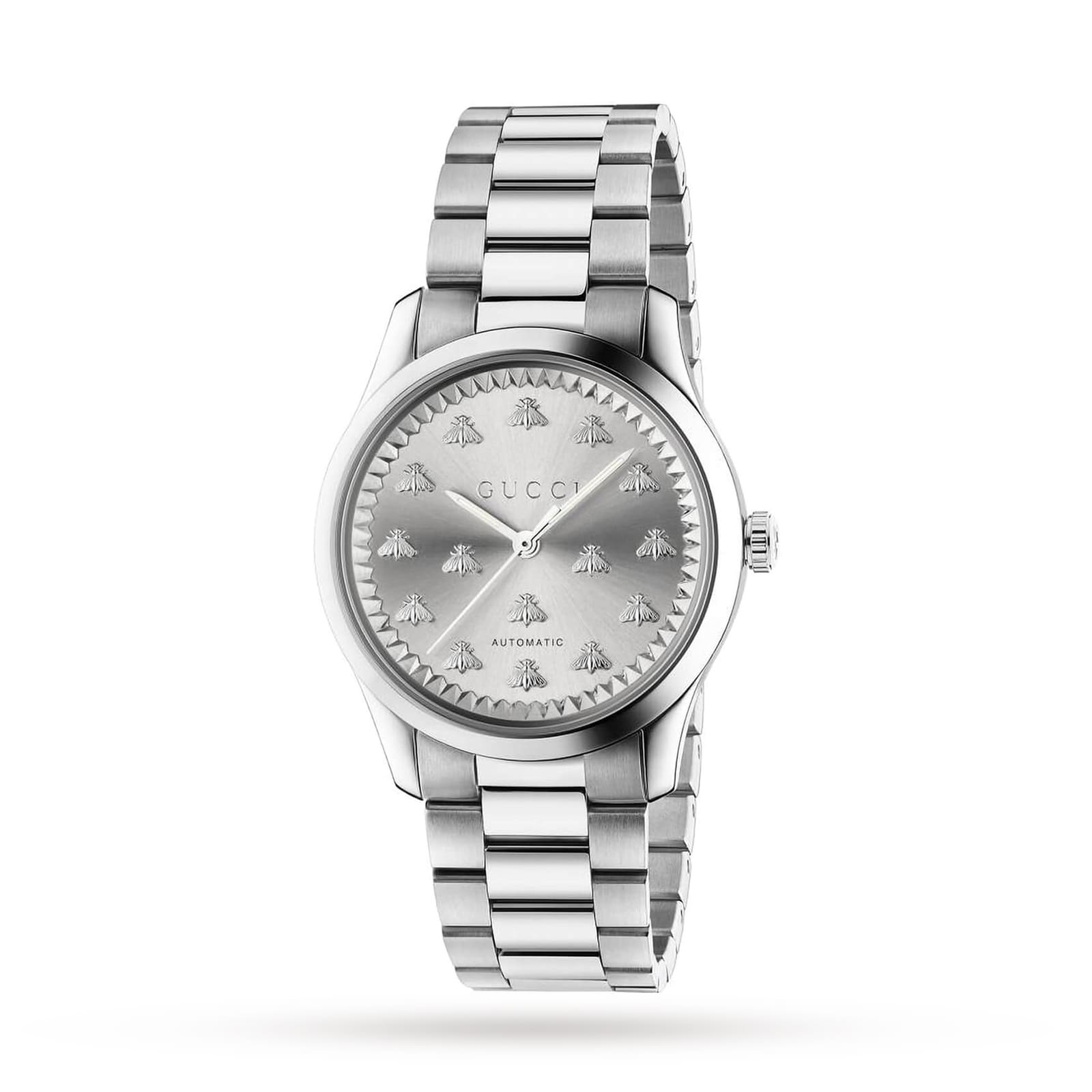 G-Timeless Silver 38mm Unisex Watch