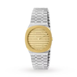 Gucci 25H Watch, 30mm in Steel