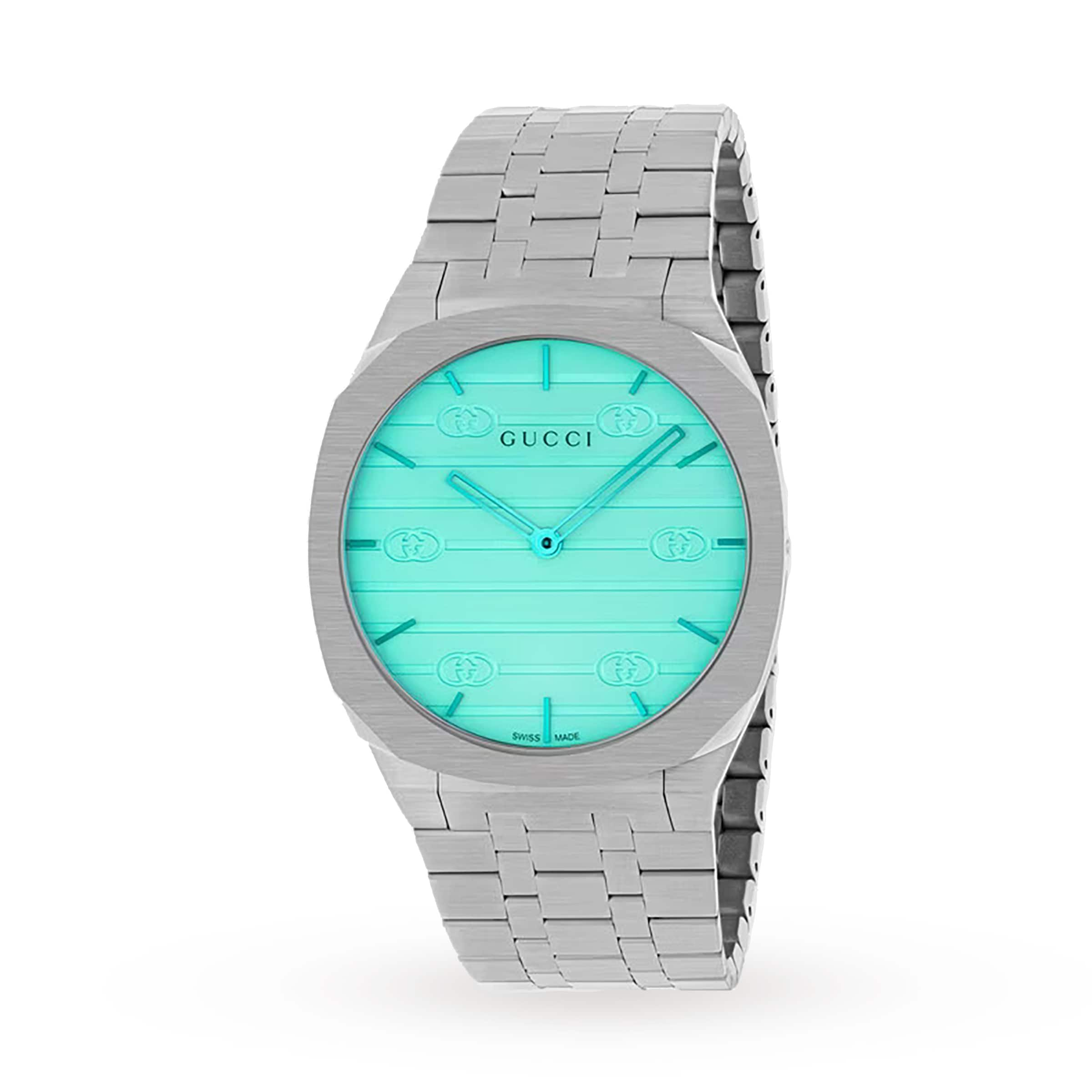 Gucci turquoise online watch