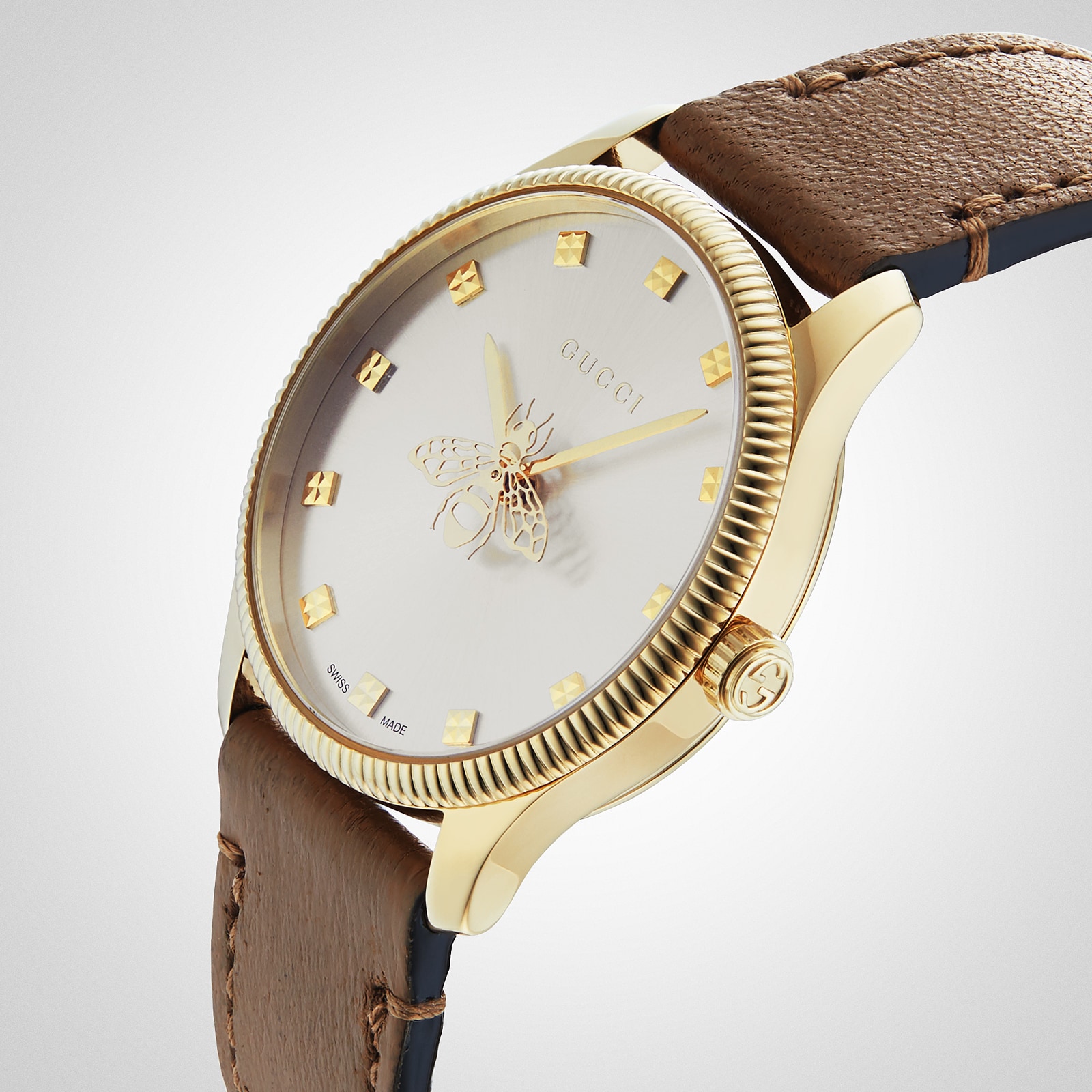 Gucci timeless gold on sale watch