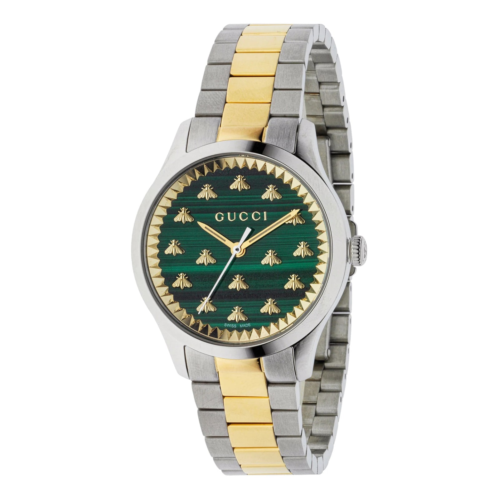 Gucci silver gold online watch