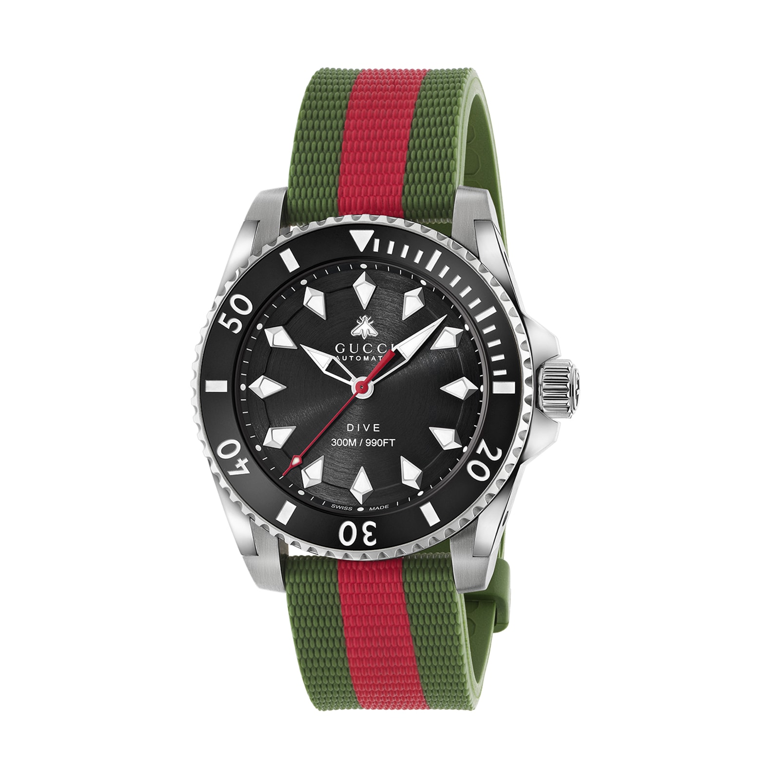 Gucci 40mm dive watch hotsell