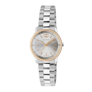 Gucci G-Timeless 29mm Rose Gold Plated Diamond Ladies Watch