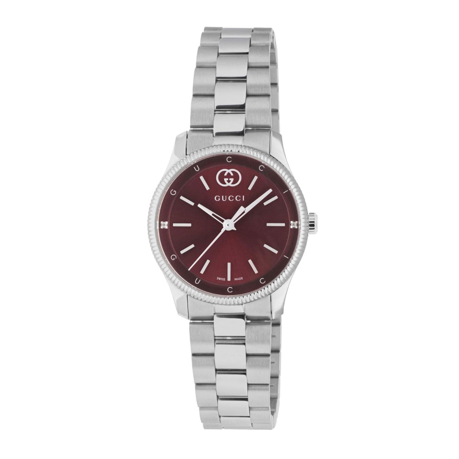 G-Timeless 29mm Burgundy Dial Ladies Watch