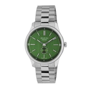 Gucci G-Timeless 40mm Automatic Mens Watch, Green Dial