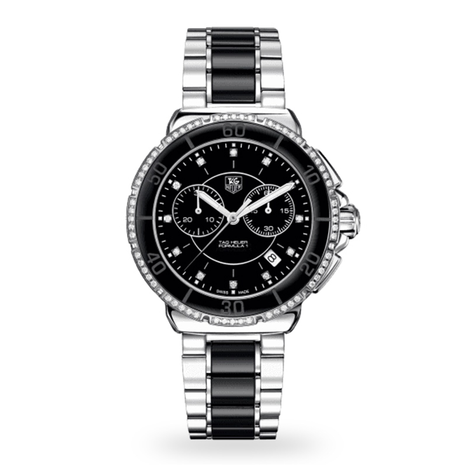 Tag heuer formula 1 black ceramic ladies watch sale