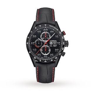 TAG Heuer Carrera Heuer 01 Automatic Skeleton Dial Mens Watch   | Watches Of Switzerland UK