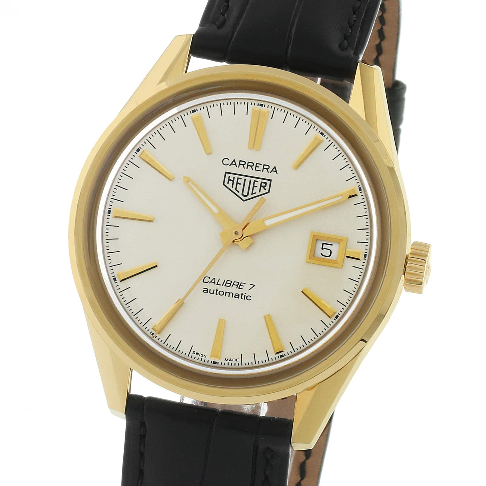 Tag heuer carrera calibre 7 clearance gold