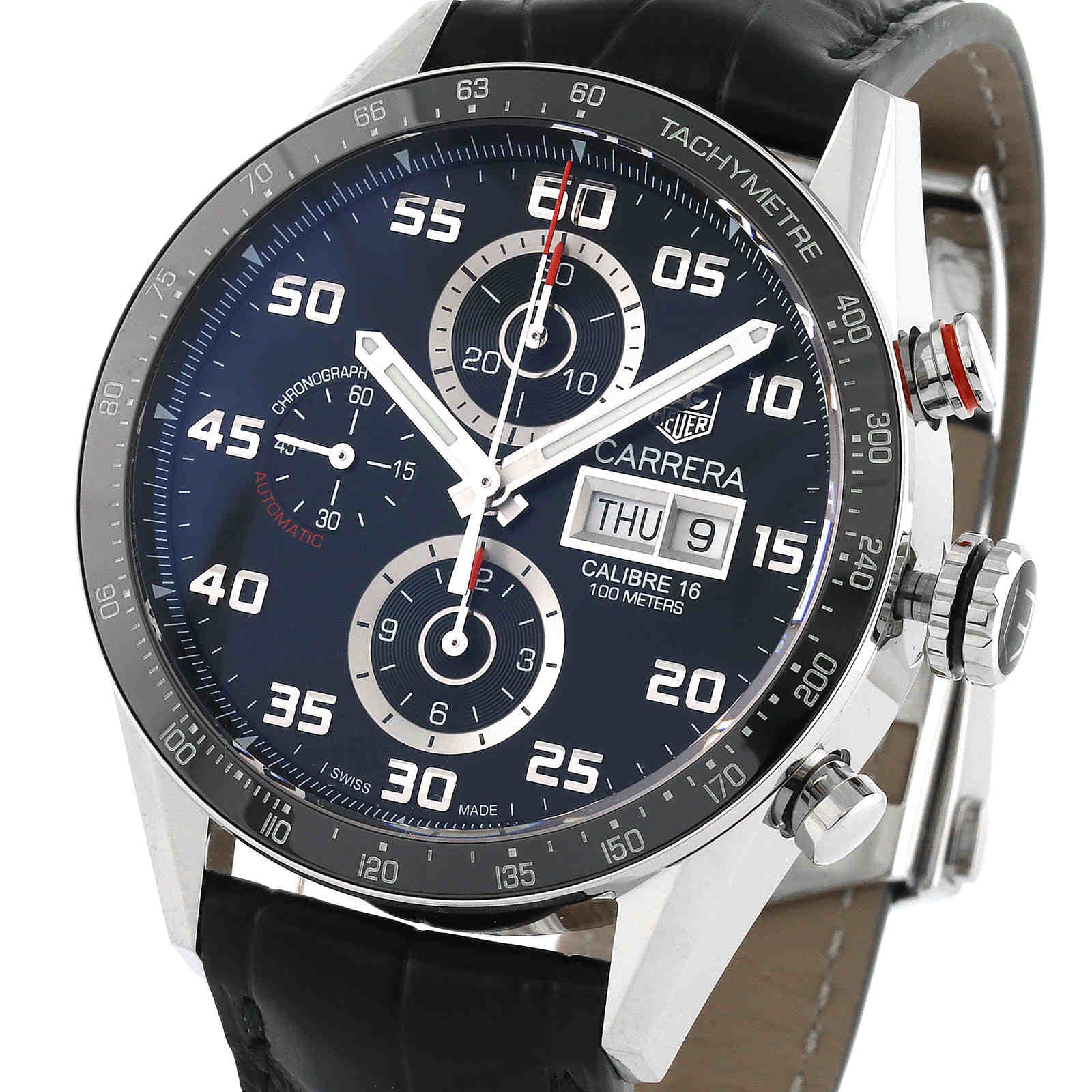 TAG Heuer Carrera Calibre 16 43mm Mens Watch CV2A1R.FC6235 | Watches Of