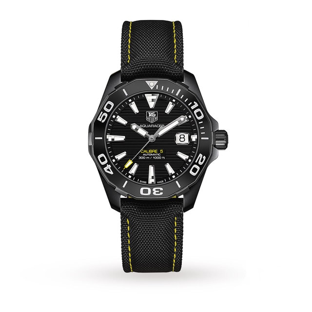 Tag heuer shop aquaracer 41mm black