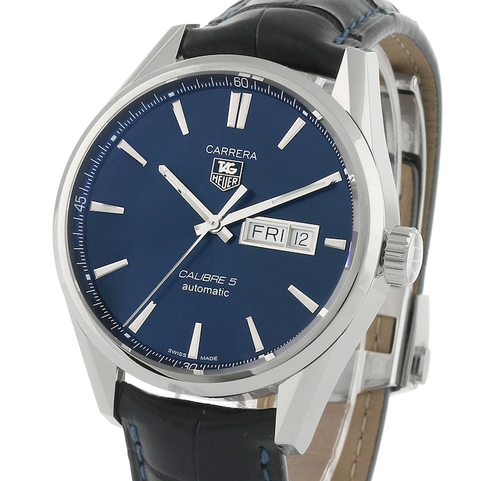 TAG Heuer Carrera Calibre 5 Automatic Day-Date 41mm Mens Watch