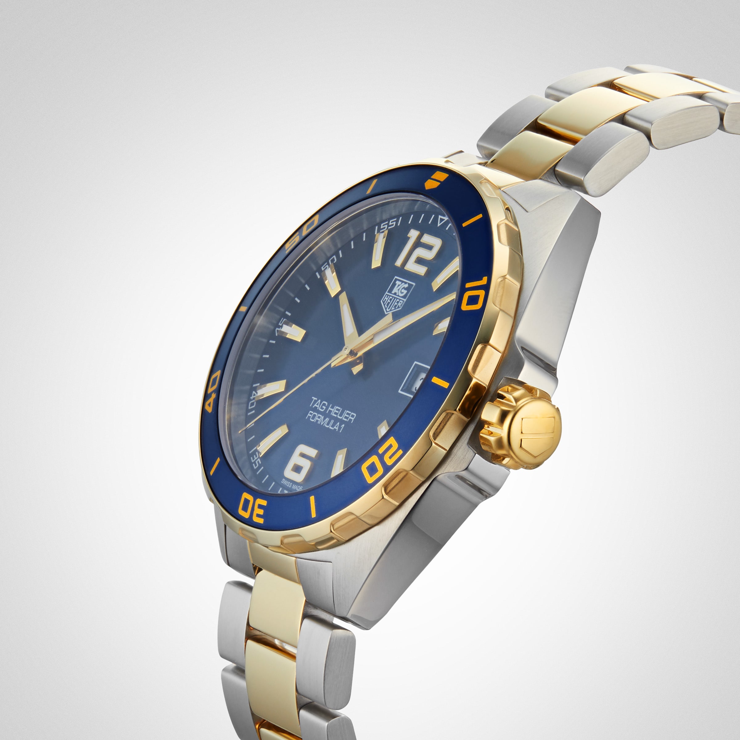 Tag heuer formula 1 blue gold sale