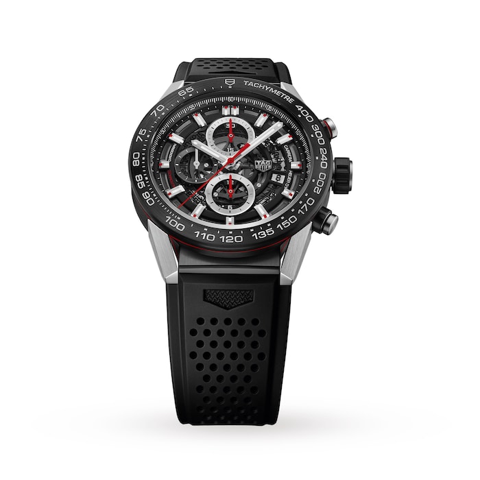 TAG Heuer Carrera Heuer 01 Automatic Skeleton Dial Mens Watch