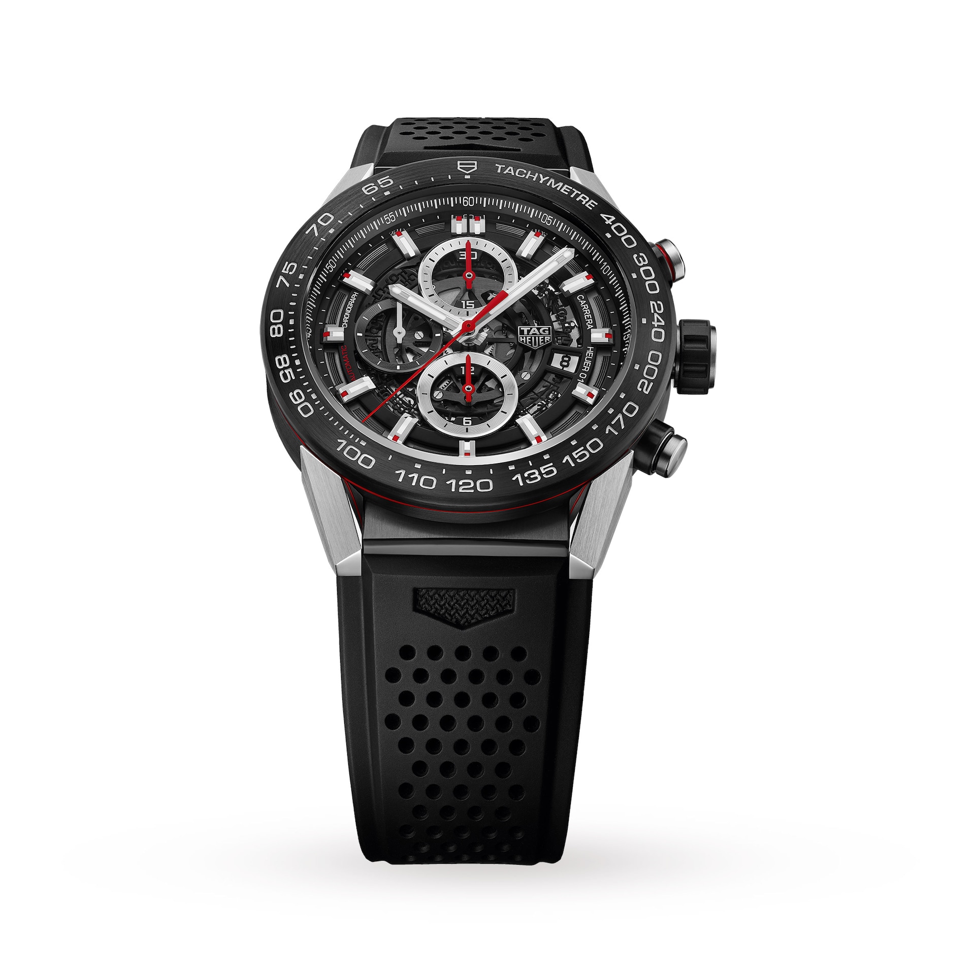 TAG Heuer Carrera Heuer 01 Automatic Skeleton Dial Mens Watch