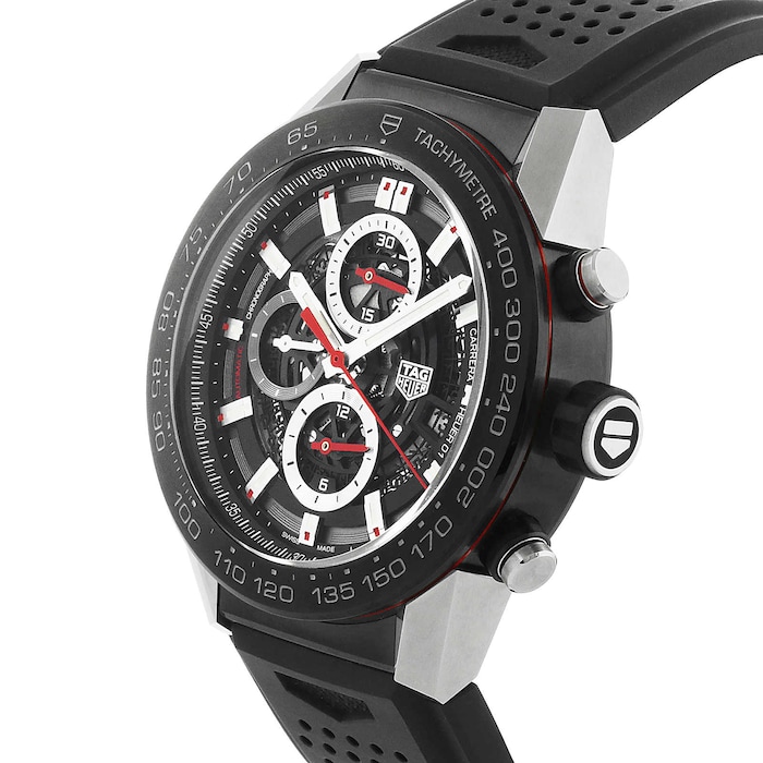 TAG Heuer Carrera Heuer 01 Automatic Skeleton Dial Mens Watch