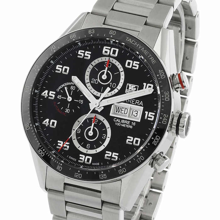 TAG Heuer Carrera Chronograph Calibre 16 Automatic Men 43 mm - CV2A1V.BA0738