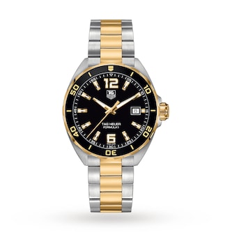 TAG Heuer Formula 1 Mens 41mm Quartz Bicolour Mens Watch TAG Heuer Formula 1 Mens 41mm Quartz Bicolour Mens Watch
