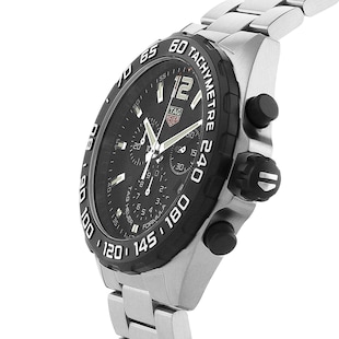 TAG Heuer Formula 1 Quartz Chronograph 200M 43mm Mens Watch Black
