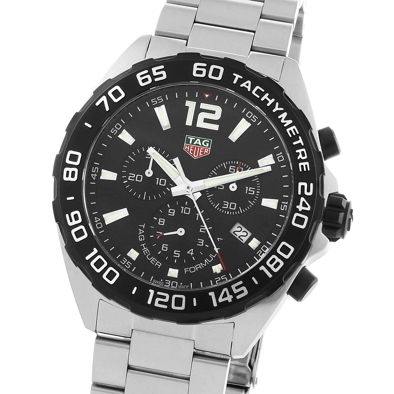 TAG Heuer Formula 1 43mm Quartz Chronograph Mens Watch CAZ1010