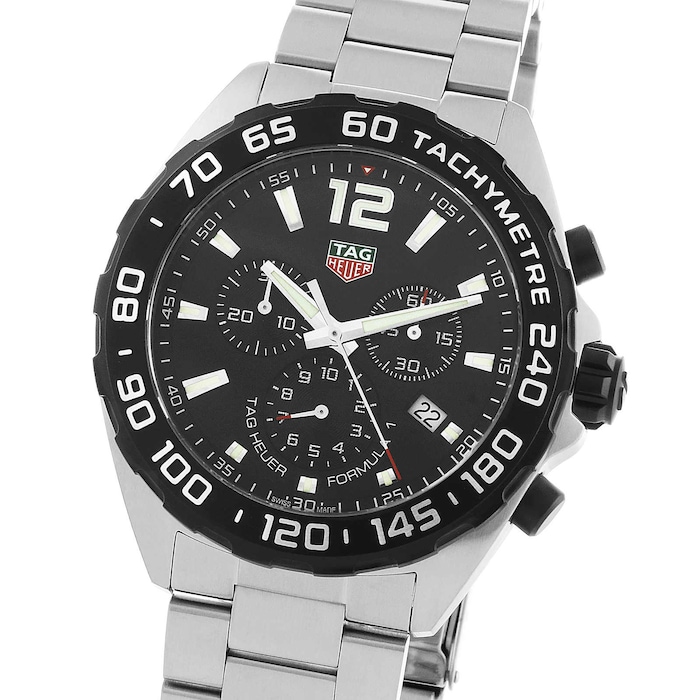 Tag Heuer Formula 1 Quartz Chronograph CAZ1010.BA08420 43MM Black