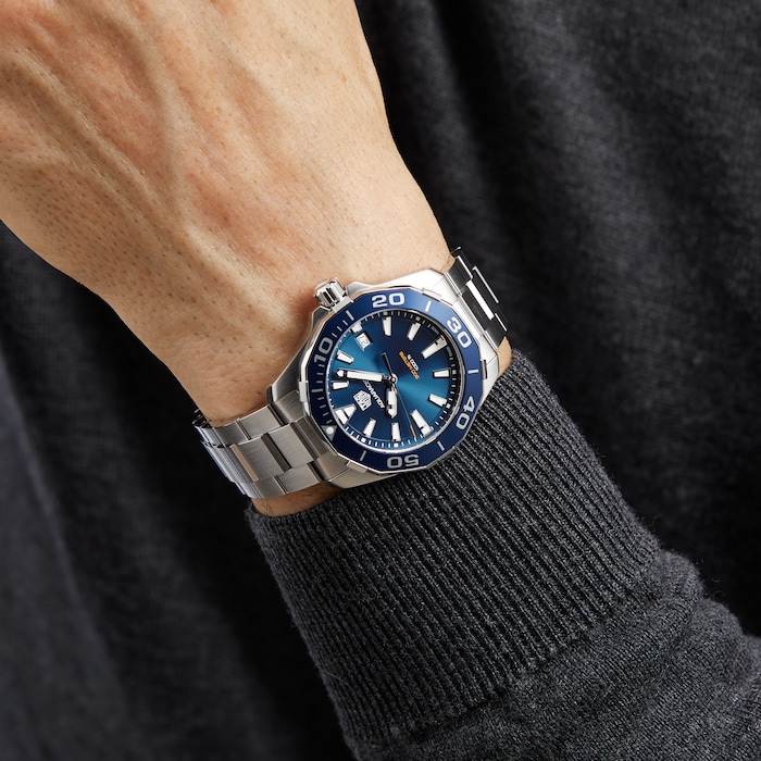 Relógio Tag Heuer Aquaracer Diâmetro 41 Mm Way111C. Ba0928 em