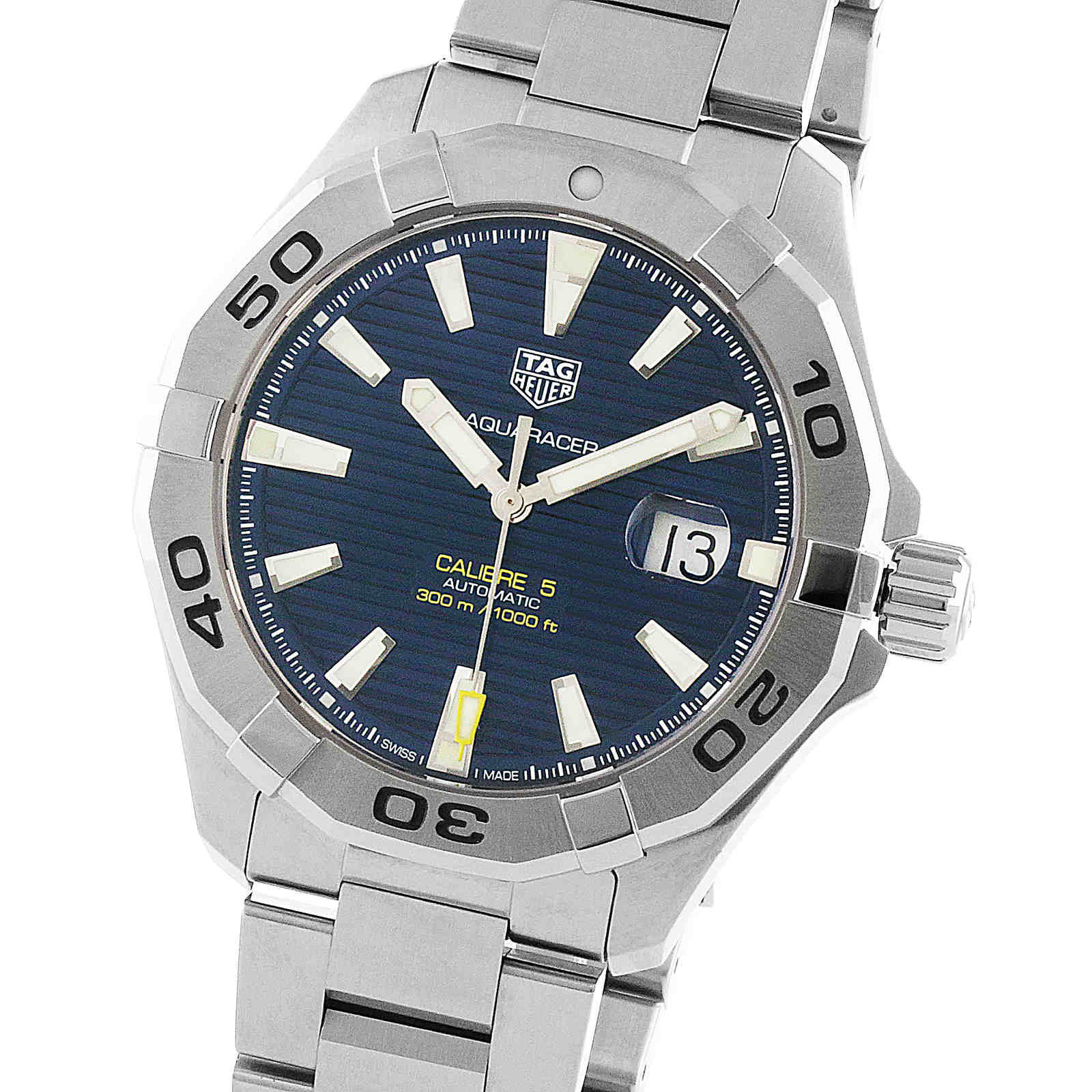 tag heuer aquaracer 43mm calibre 5