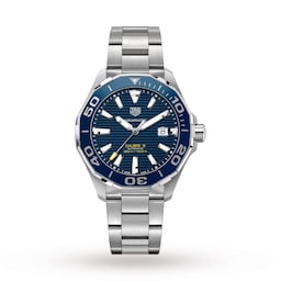 17381150 - Aquaracer 300M Calibre 5 43mm Ceramic Bezel Mens Watch