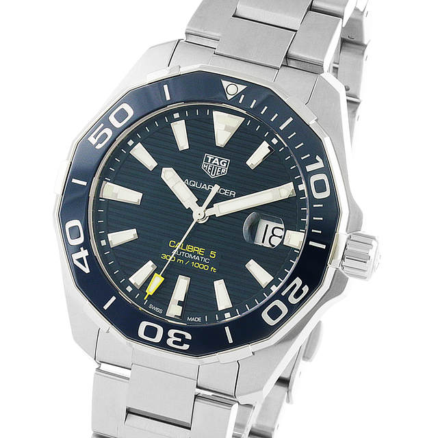 TAG Heuer Aquaracer 300M Calibre 5 43mm Ceramic Bezel Mens Watch