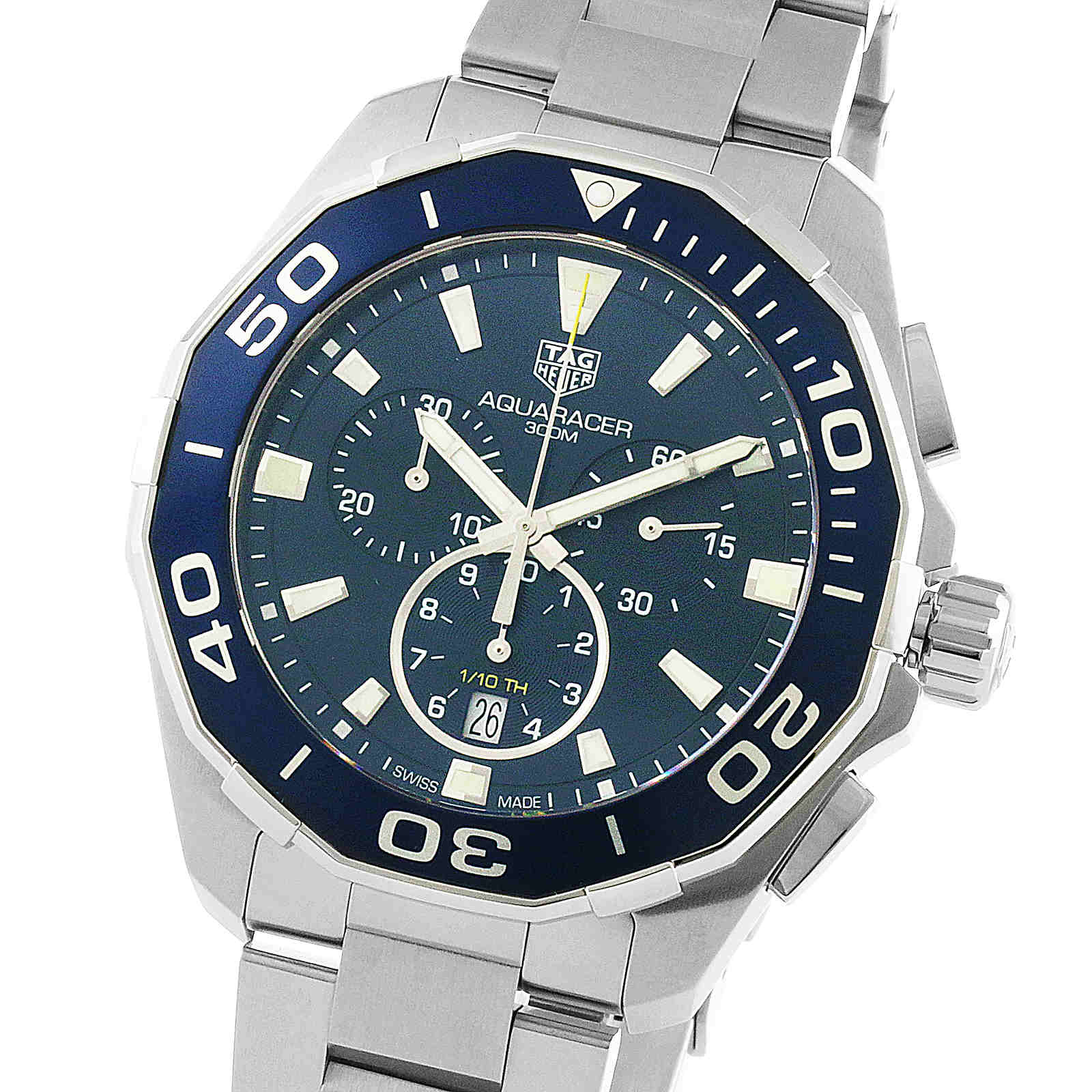 TAG Heuer Aquaracer 300M 43mm Quartz Chronograph Mens Watch