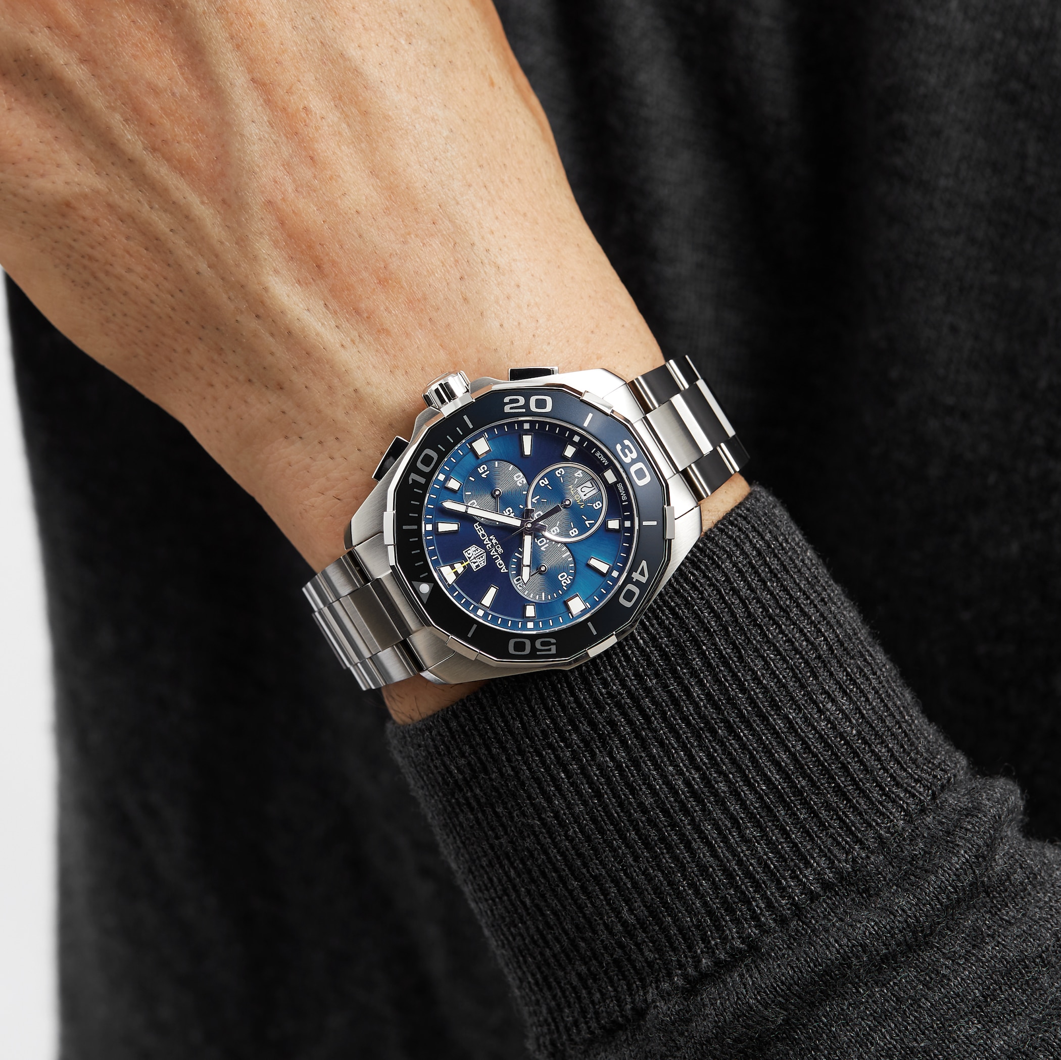TAG Heuer Aquaracer 300M 43mm Quartz Chronograph Mens Watch