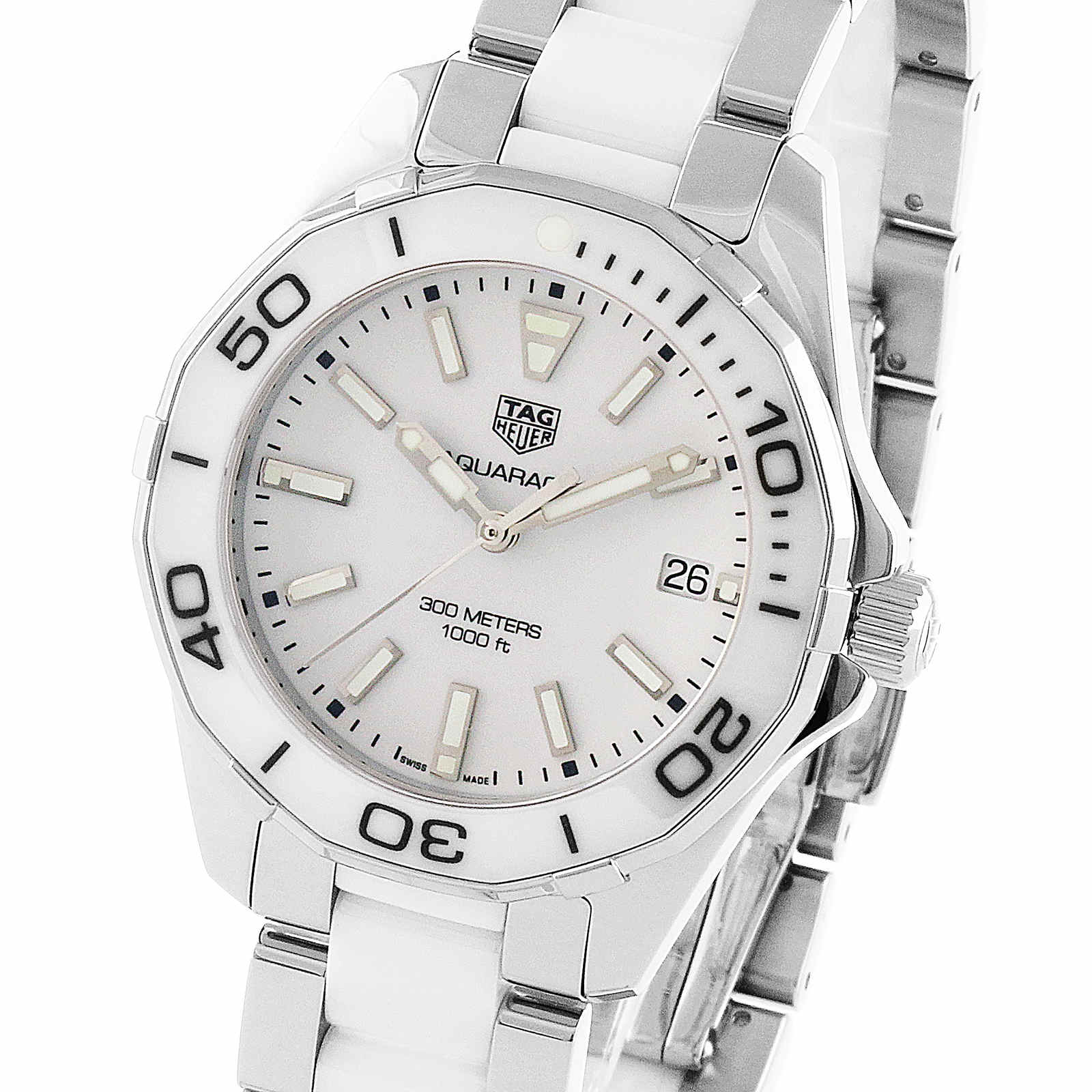 TAG Heuer Aquaracer 35mm Ladies Watch WAY131B.BA0914 Goldsmiths