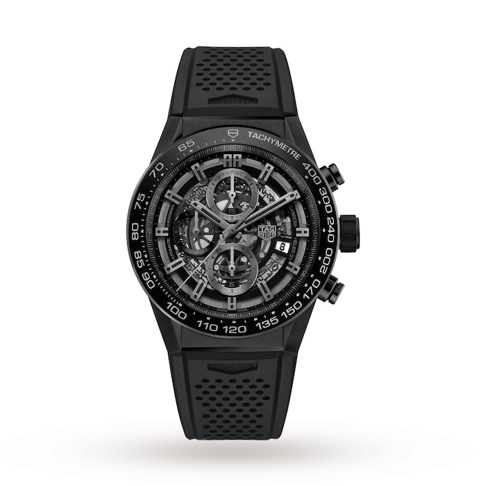 TAG Heuer Carrera Heuer 01 Skeleton Dial 45mm Automatic Mens Watch