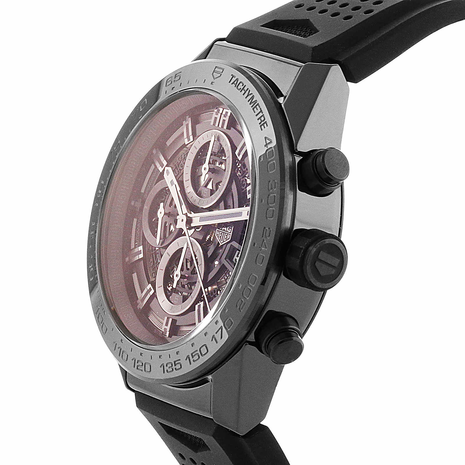 TAG Heuer Carrera Heuer 01 Skeleton Dial 45mm Automatic Mens Watch TAG Heuer Carrera Heuer 01 Skeleton Dial 45mm Automatic Mens Watch