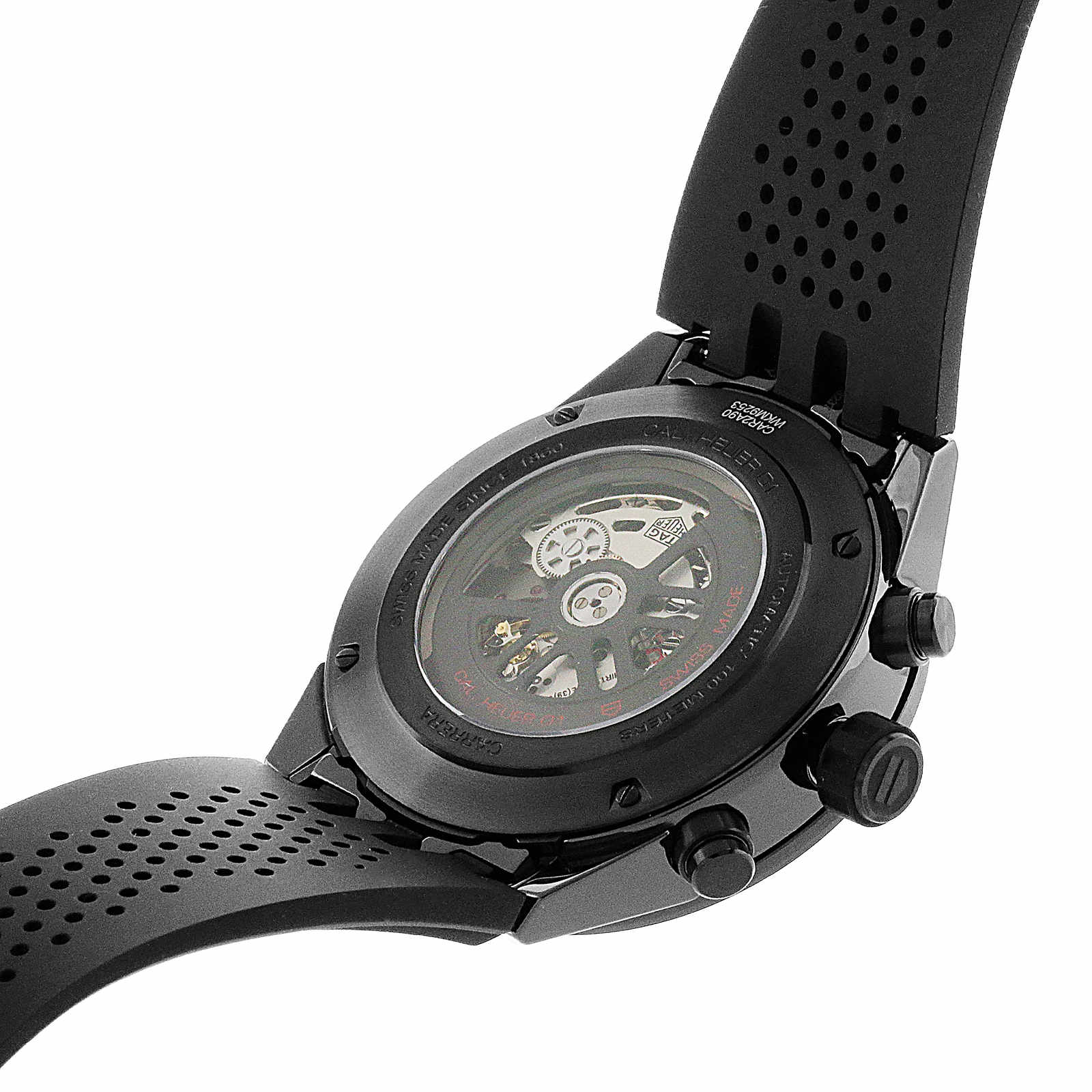 TAG Heuer Carrera Heuer 01 Skeleton Dial 45mm Automatic Mens Watch TAG Heuer Carrera Heuer 01 Skeleton Dial 45mm Automatic Mens Watch