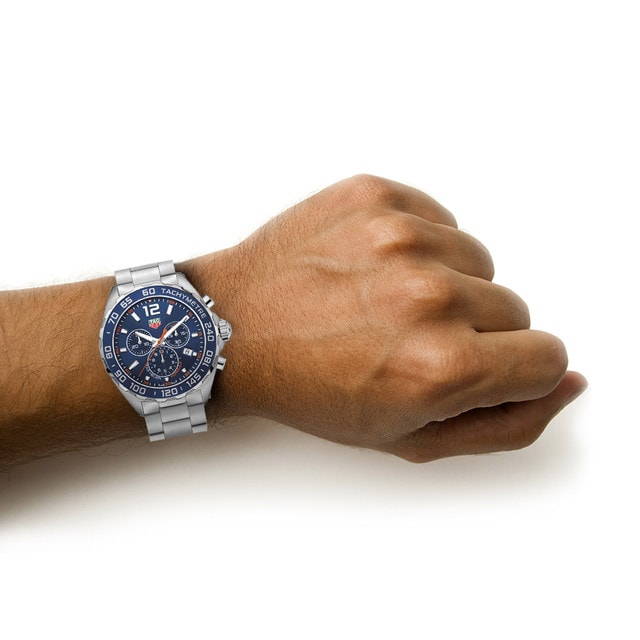 Amazon.com: TAG Heuer Men's WAZ1120.BB0879 Formula 1 Analog Display Swiss  QuartzTwo Tone Watch : Clothing, Shoes & Jewelry
