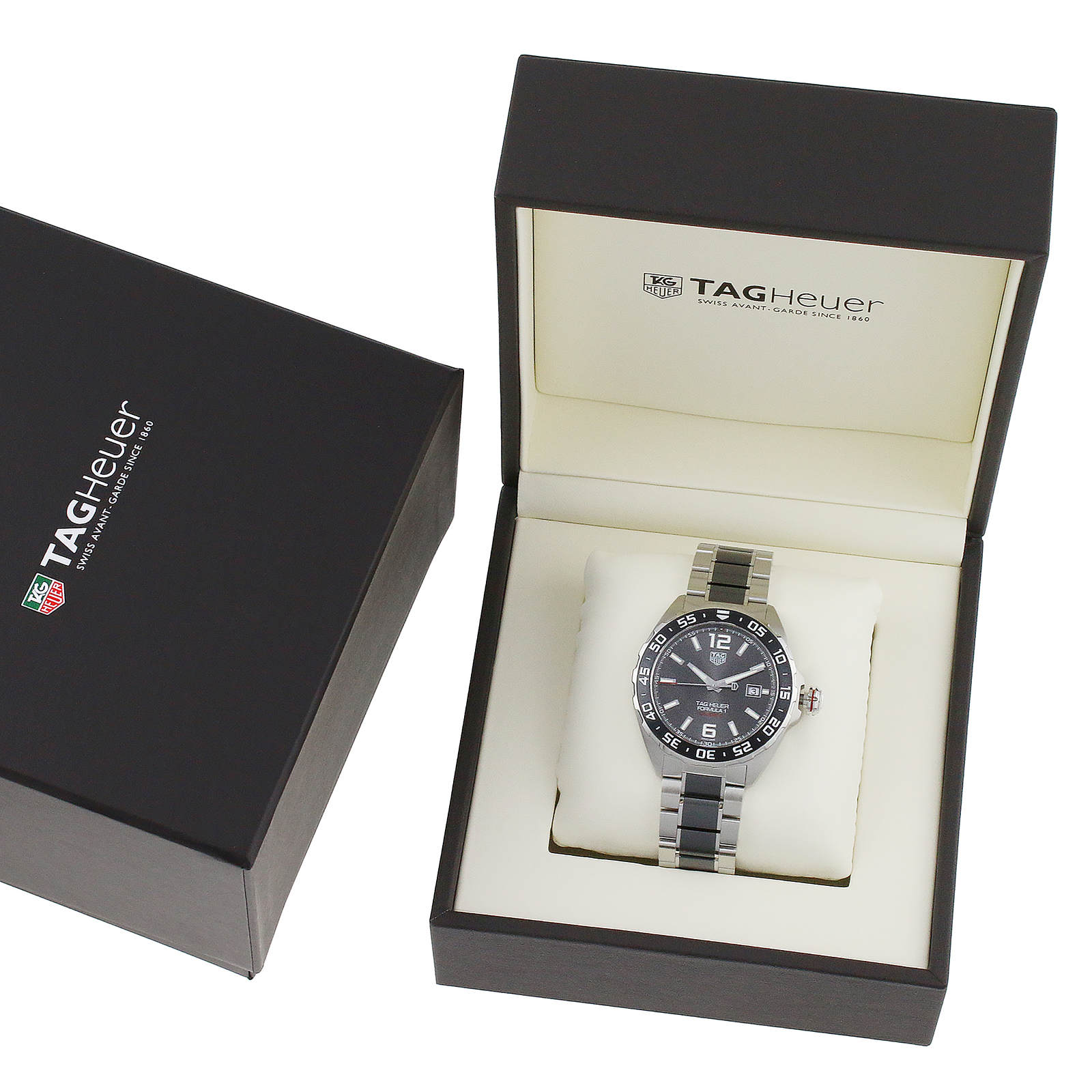 TAG Heuer Formula 1 Calibre 5 Automatic Date 43mm Mens Watch WAZ2011.BA0843 Goldsmiths