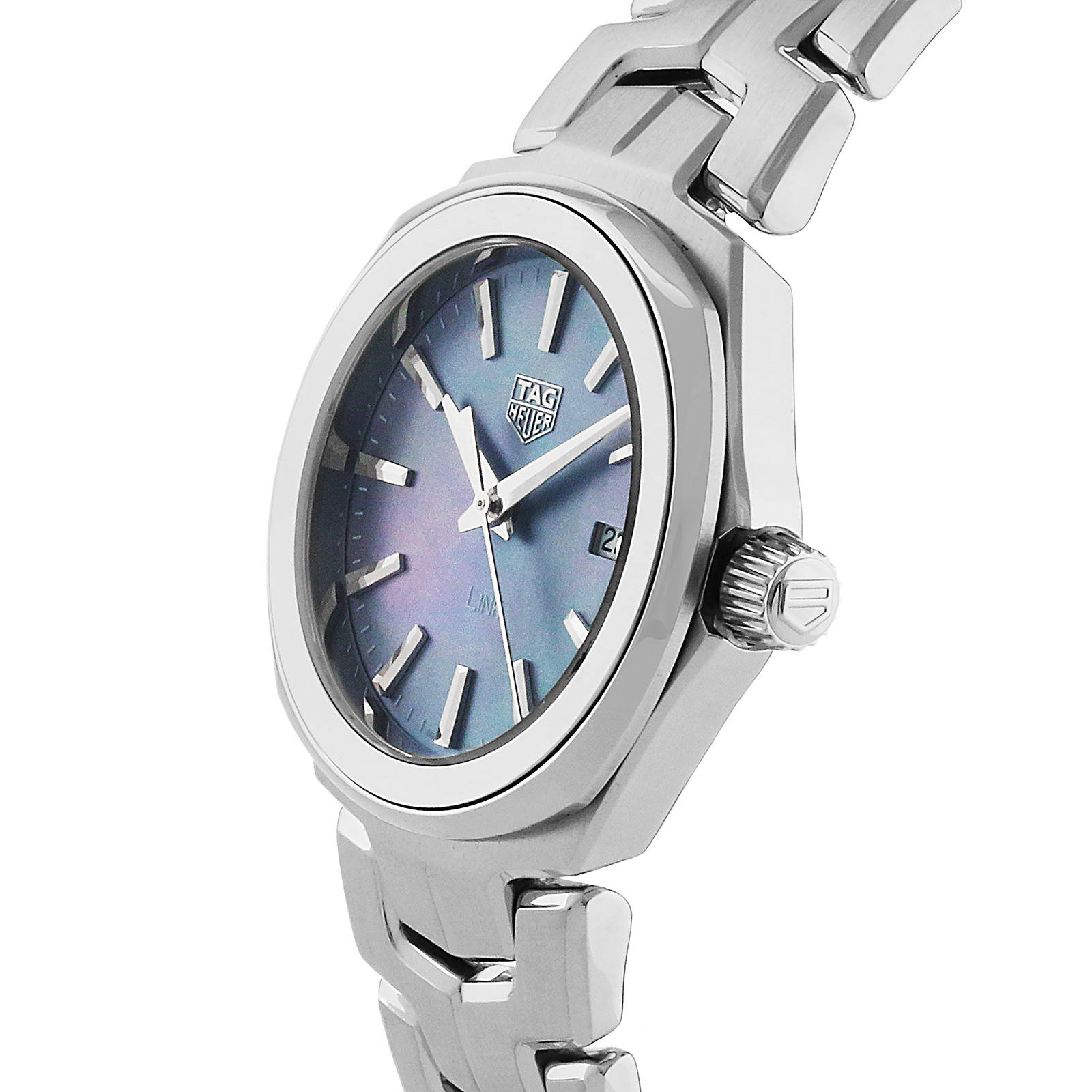 TAG Heuer Link Quartz Date Mother Of Pearl Ladies Watch