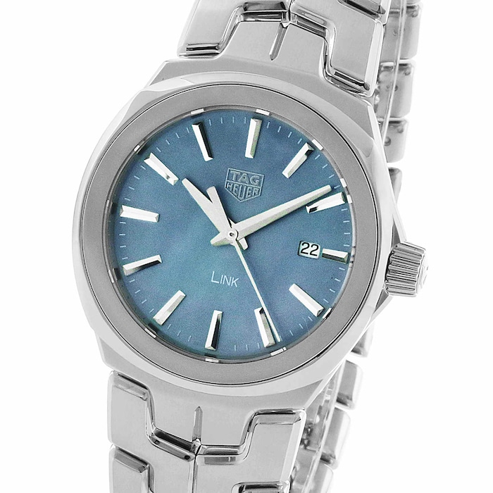 TAG Heuer Link Quartz Date Mother Of Pearl Ladies Watch