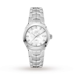 17381204 - Link Quartz Date Mother Of Pearl 32mm Ladies Watch