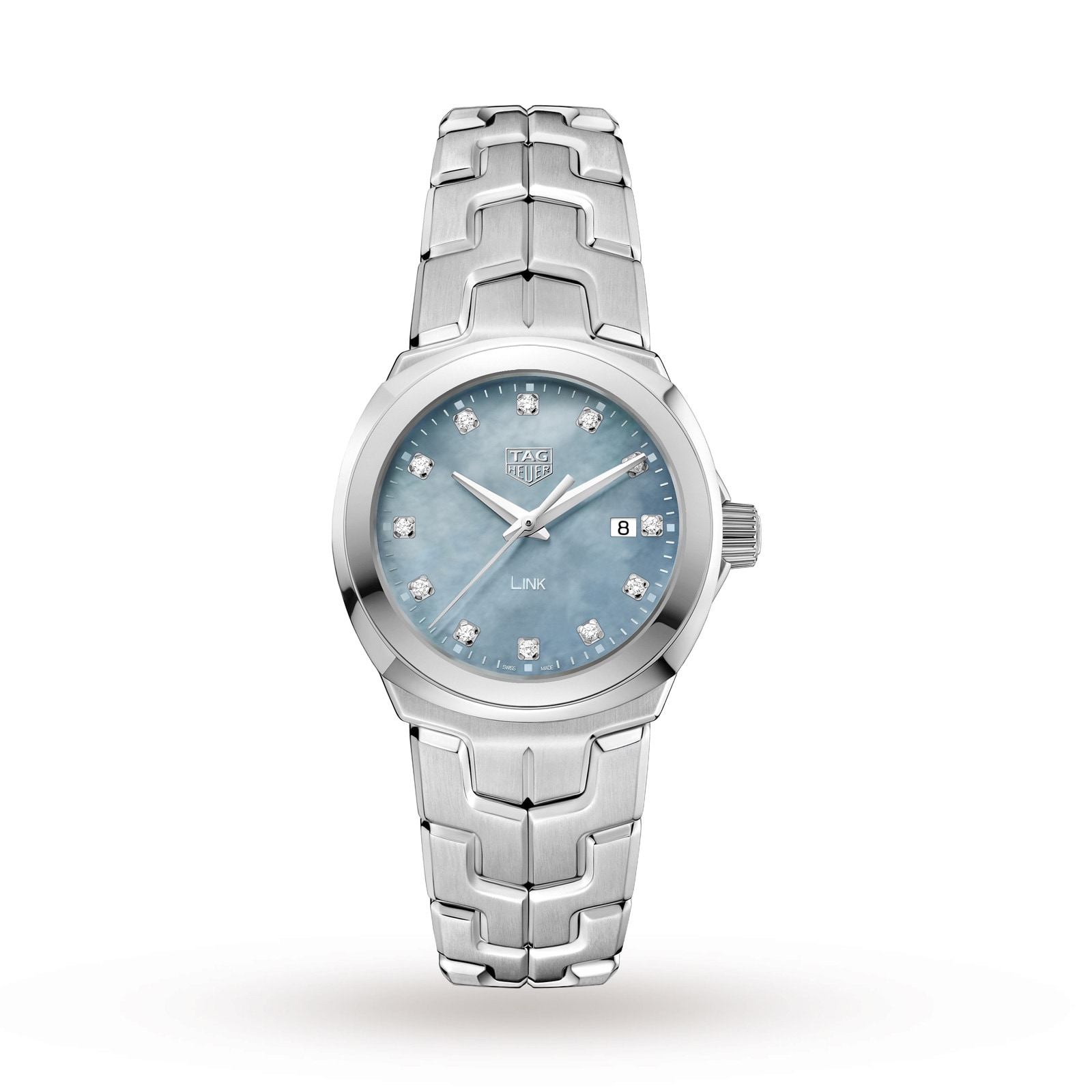 Tag heuer ladies 2025 link mother of pearl