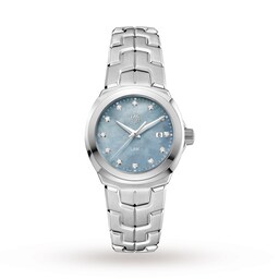 17381205 - Link Quartz Date Mother Of Pearl Ladies Watch