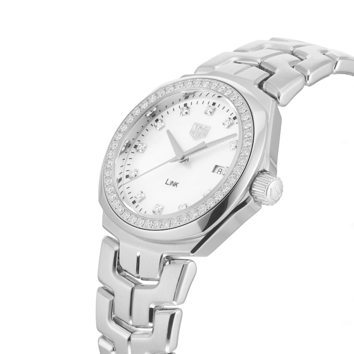 TAG Heuer Link 32mm Diamond Bezel Ladies Watch