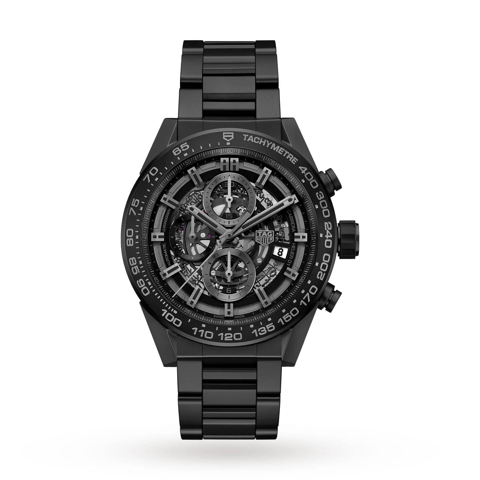 TAG Heuer Carrera Heuer 01 Mens 45mm Automatic Mens Watch TAG Heuer Carrera Heuer 01 Mens 45mm Automatic Mens Watch